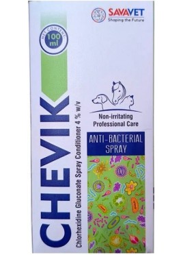 SAVA CHEVIK SHAMPOO SPRAY FOR DOGS AND CATS 100ML